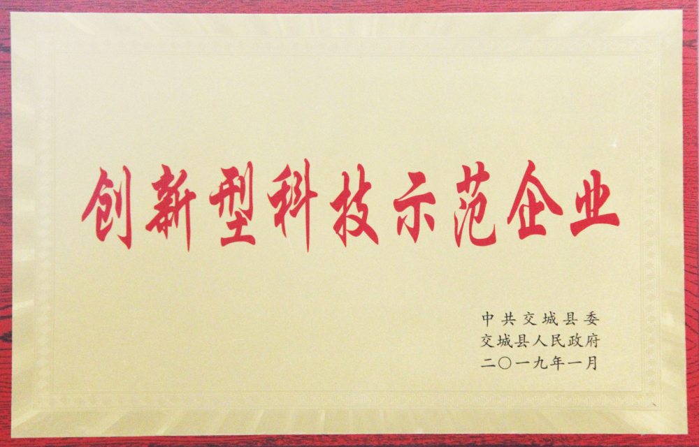 创新型科技示范企业